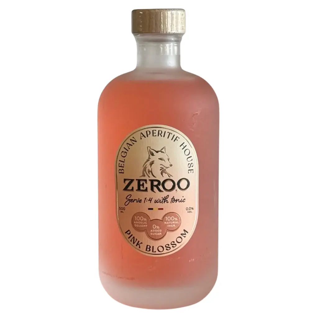 Zeroo Blossom & Grapefruit -alcoholvrije drank - 0% - 500ml.