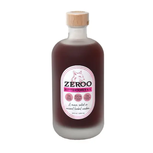 [A6460] Zeroo Bitter & Berry -alcoholvrije mixer - 0% - 500 ml.